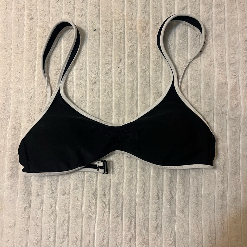 Black and White Women's Bra